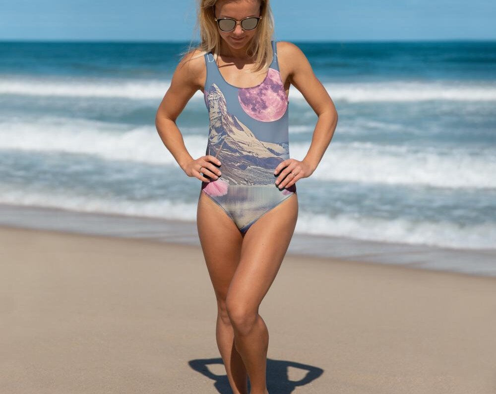 One-Piece Swimsuit – Limited Edition Zermatt Matterhorn Switzerland 2025