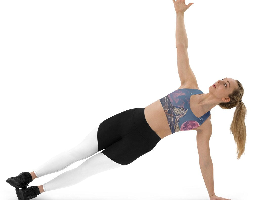 Recycled Longline Sports Bra – Zermatt Switzerland Limited Edition 2025